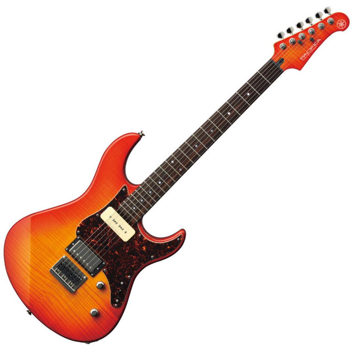 Yamaha PA611HFM LAB Guitarra Eléctrica Light Amber Burst 4