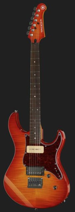 Yamaha PA611HFM LAB Guitarra Eléctrica Light Amber Burst 6