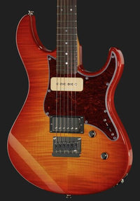 Yamaha PA611HFM LAB Guitarra Eléctrica Light Amber Burst 8