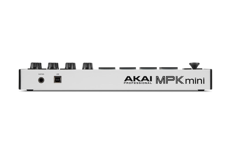 AKAI MPK Mini MK3 White Teclado Controlador USB Blanco 5