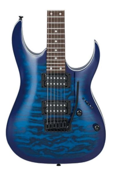 Ibanez GRGA120QA TBB Gio Guitarra Eléctrica Transparent Blue Burst 2