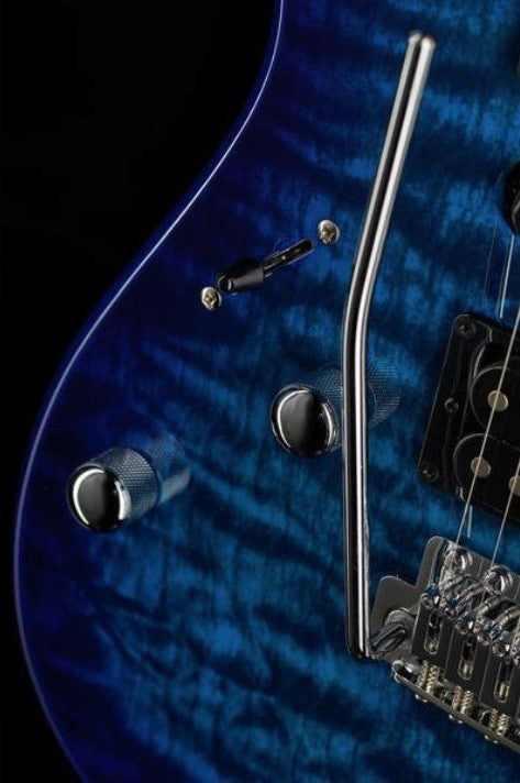 Ibanez GRX70QAL TBB GIO Guitarra Eléctrica para Zurdos Transparent Blue Burst 19