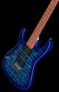 Ibanez GRX70QAL TBB GIO Guitarra Eléctrica para Zurdos Transparent Blue Burst 23