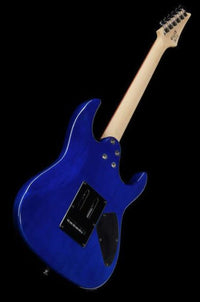 Ibanez GRX70QAL TBB GIO Guitarra Eléctrica para Zurdos Transparent Blue Burst 24