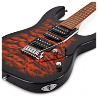 Ibanez GRX70QA SB GIO Guitarra Eléctrica Sunburst 5