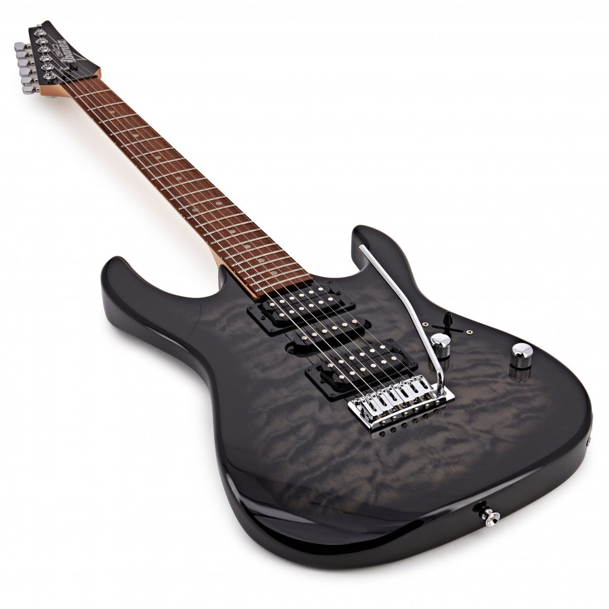 Ibanez GRX70QA TKS GIO Guitarra Eléctrica Transparent Black Sunburst 4