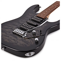 Ibanez GRX70QA TKS GIO Guitarra Eléctrica Transparent Black Sunburst 5