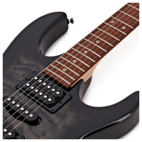 Ibanez GRX70QA TKS GIO Guitarra Eléctrica Transparent Black Sunburst 6