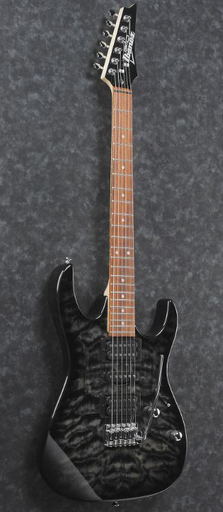 Ibanez GRX70QA TKS GIO Guitarra Eléctrica Transparent Black Sunburst 10