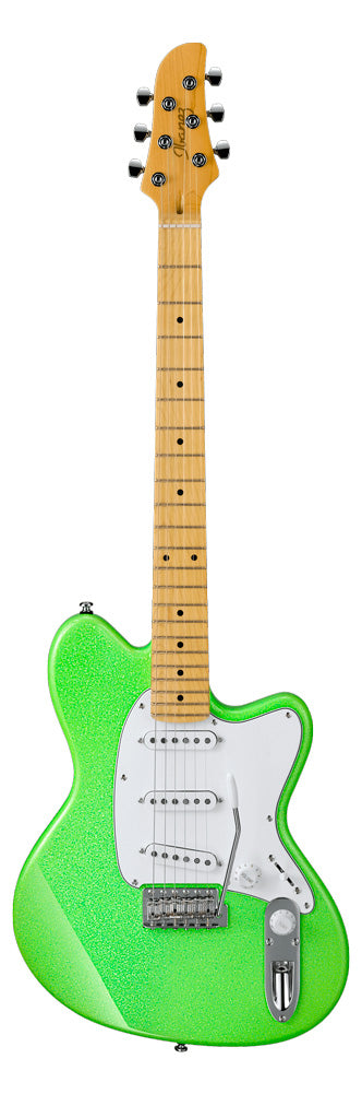 Ibanez YY10 SGS Guitarra Eléctrica Slime Green Sparkle 1