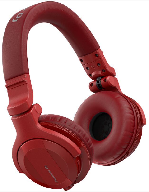 Pioneer DJ HDJ-CUE1BT-R Auriculares Bluetooth para DJ Rojo Mate 4