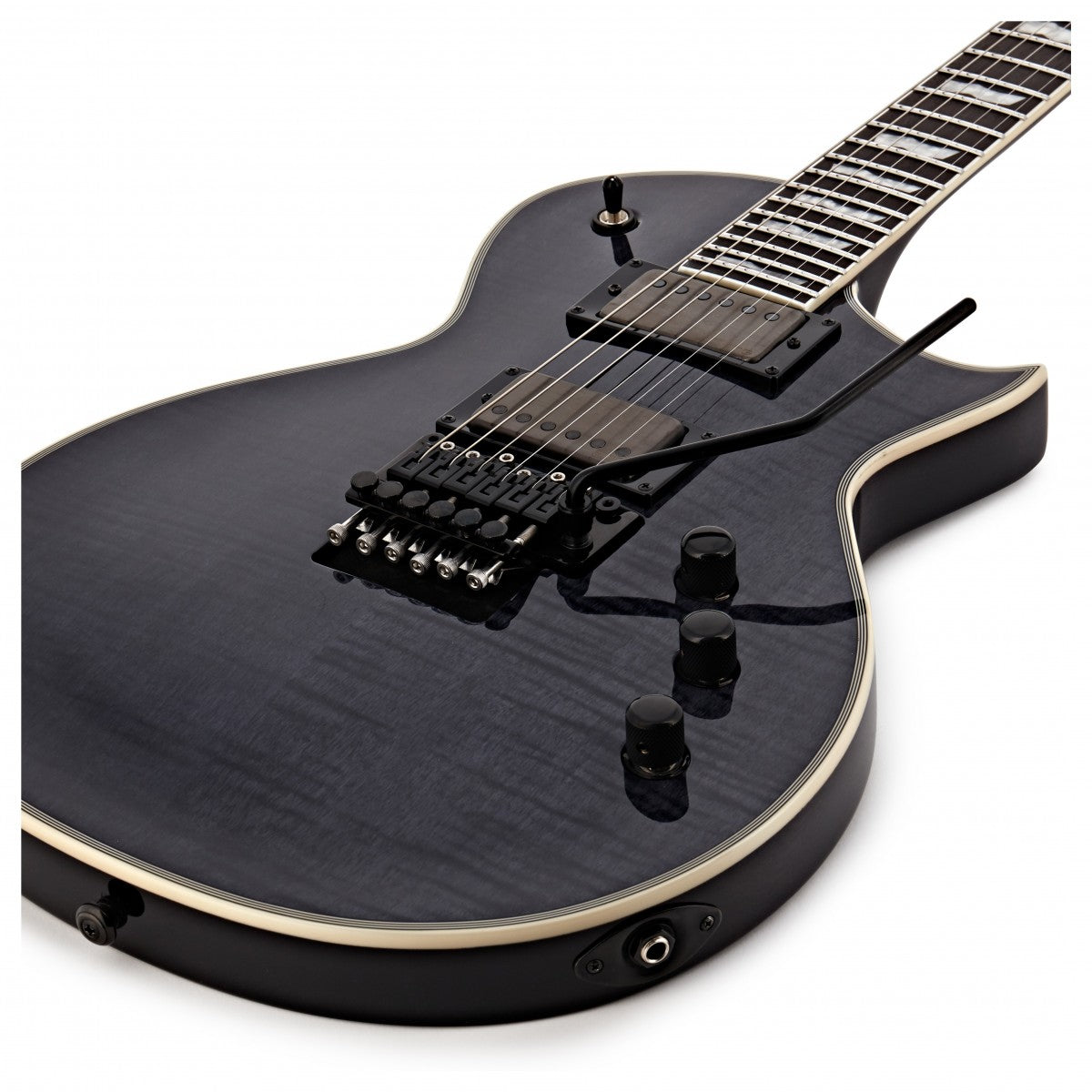 ESP LTD EC1000FR STBLK Guitarra Eléctrica See Thru Black 5