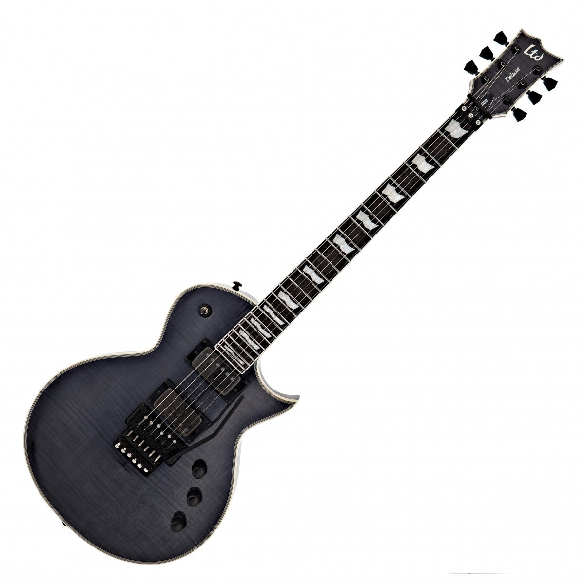 ESP LTD EC1000FR STBLK Guitarra Eléctrica See Thru Black 9