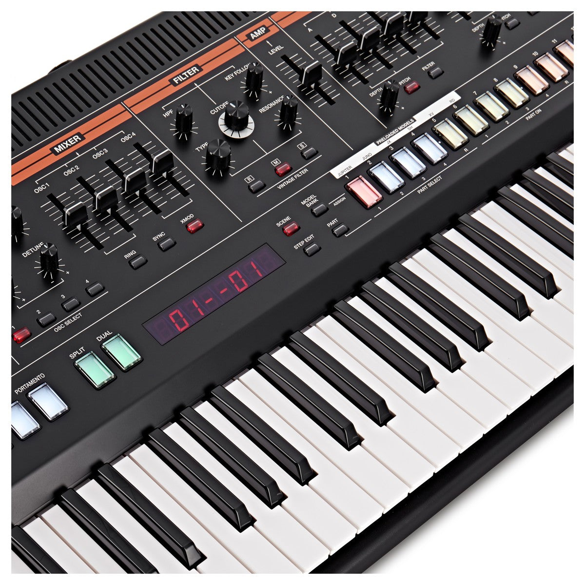 Roland Jupiter X Teclado Sintetizador de 61 Teclas 15