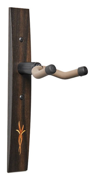 Taylor 70193 Guitar Hanger Ebony Soporte Pared Guitarra con Incrustación Bouquet 1