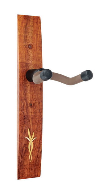 Taylor 70205 Guitar Hanger Koa Soporte Pared Guitarra con Incrustación Bouquet 1