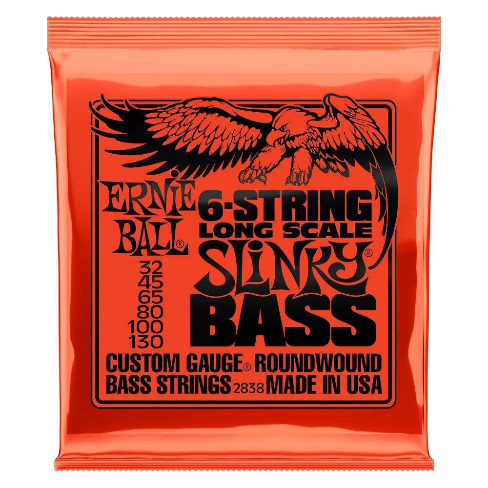 Ernie Ball 2838 Juego 6 Cuerdas Bajo 032-130 1