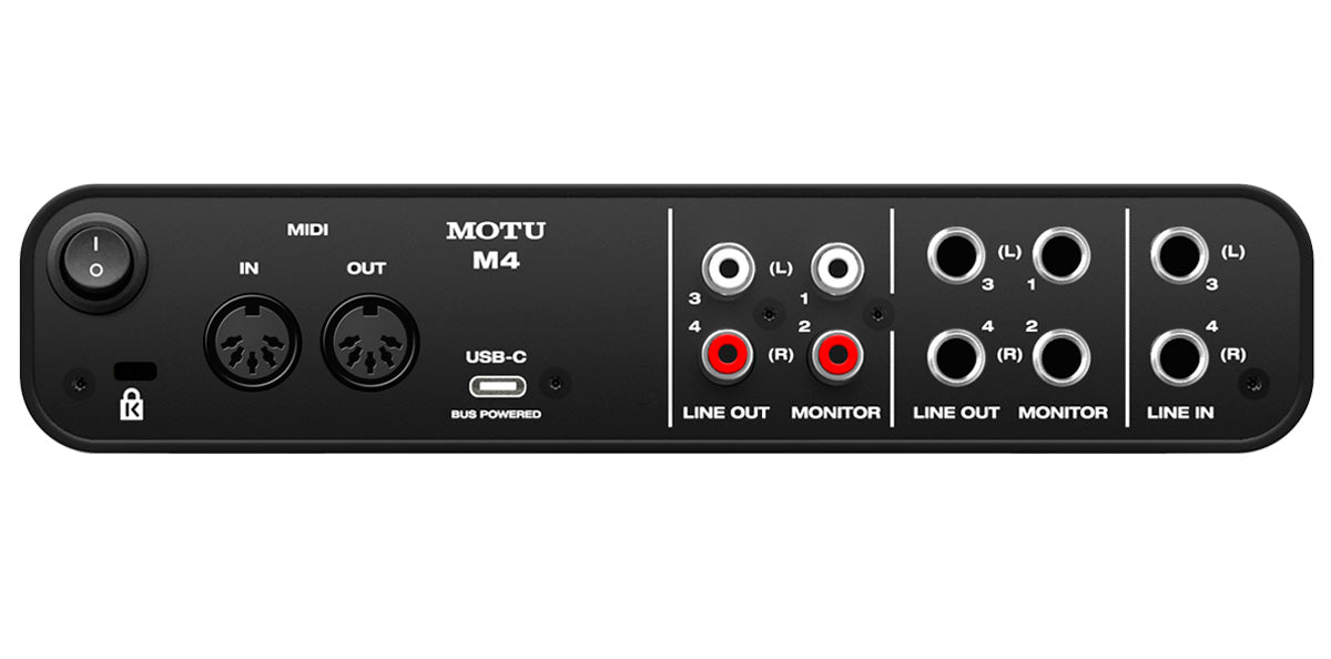 Motu M4 Interfaz de Audio 4