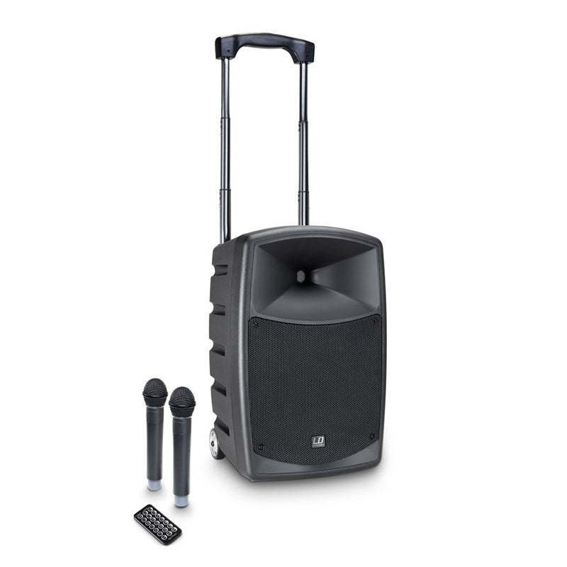 LD Systems RoadBuddy 10 HHD2 Altavoz Portátiles con dos Micrófonos 1