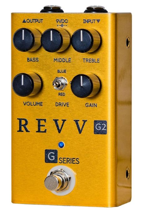 Revv G2 Limited Gold Pedal Distorsión 2