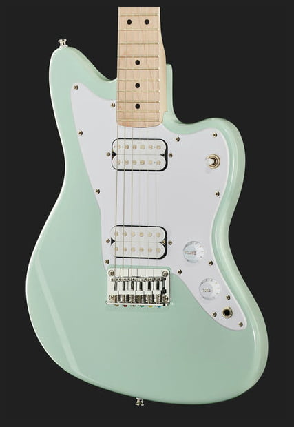 Squier Mini Jazzmaster HH MN Guitarra Eléctrica Surf Green 9