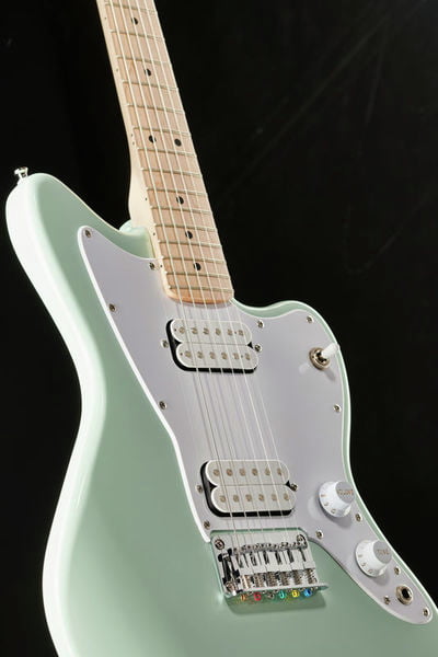 Squier Mini Jazzmaster HH MN Guitarra Eléctrica Surf Green 13