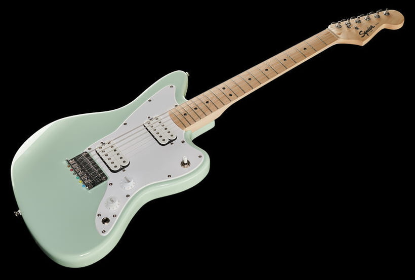 Squier Mini Jazzmaster HH MN Guitarra Eléctrica Surf Green 15