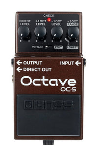 Boss OC5 Octave Pedal Octavador 1