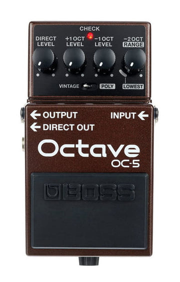 Boss OC5 Octave Pedal Octavador 1