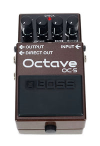 Boss OC5 Octave Pedal Octavador 3