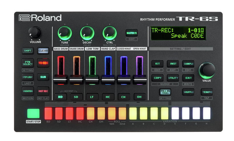 Roland TR6S Rhythm Performer Caja de Ritmos 1