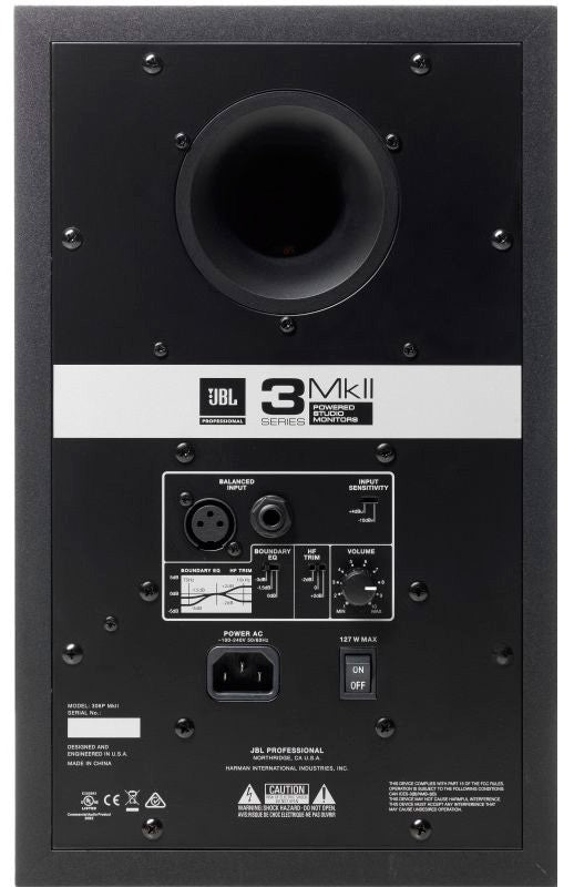 JBL 308P MKII Monitor Estudio. Unidad 4