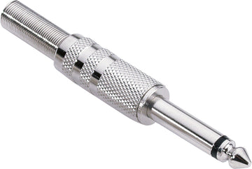 Adam Hall K3CJM2 Conector Jack Aeréo Cromado Mono 6.3mm 1