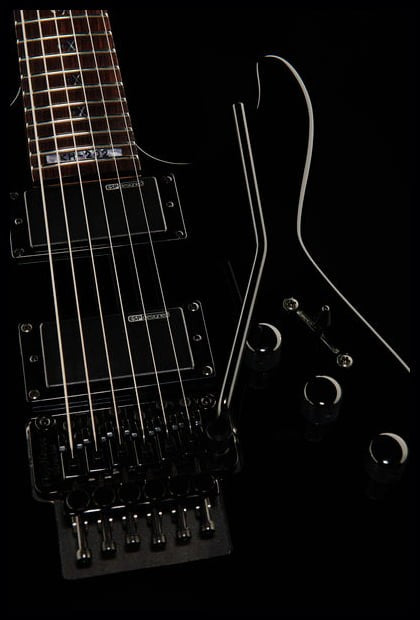 ESP LTD KH202 BLK Kirk Hammett Signature Guitarra Eléctrica 8