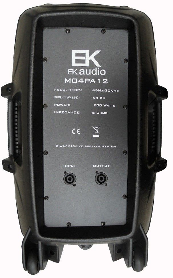 EK Audio M04PA12PB Sistema de Audio PA 3