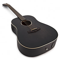 Tanglewood TWBBSDE Blackbird Guitarra Electroacústica Dreadnought Smokestack Black Satin 4