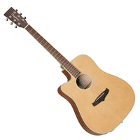 Tanglewood TW10ELH Guitarra Electroacústica Dreadnought para Zurdos Natural 3