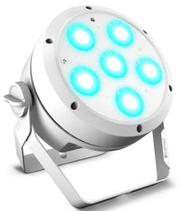 Cameo Root Par6 WH Foco Par 6 Led RGBAW + UV de 12W Blanco 1