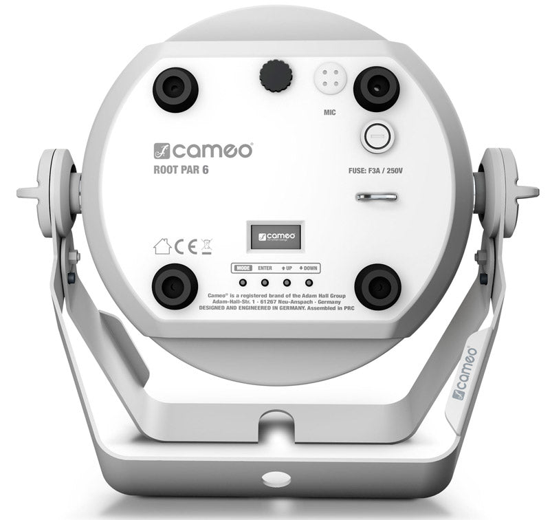 Cameo Root Par6 WH Foco Par 6 Led RGBAW + UV de 12W Blanco 2