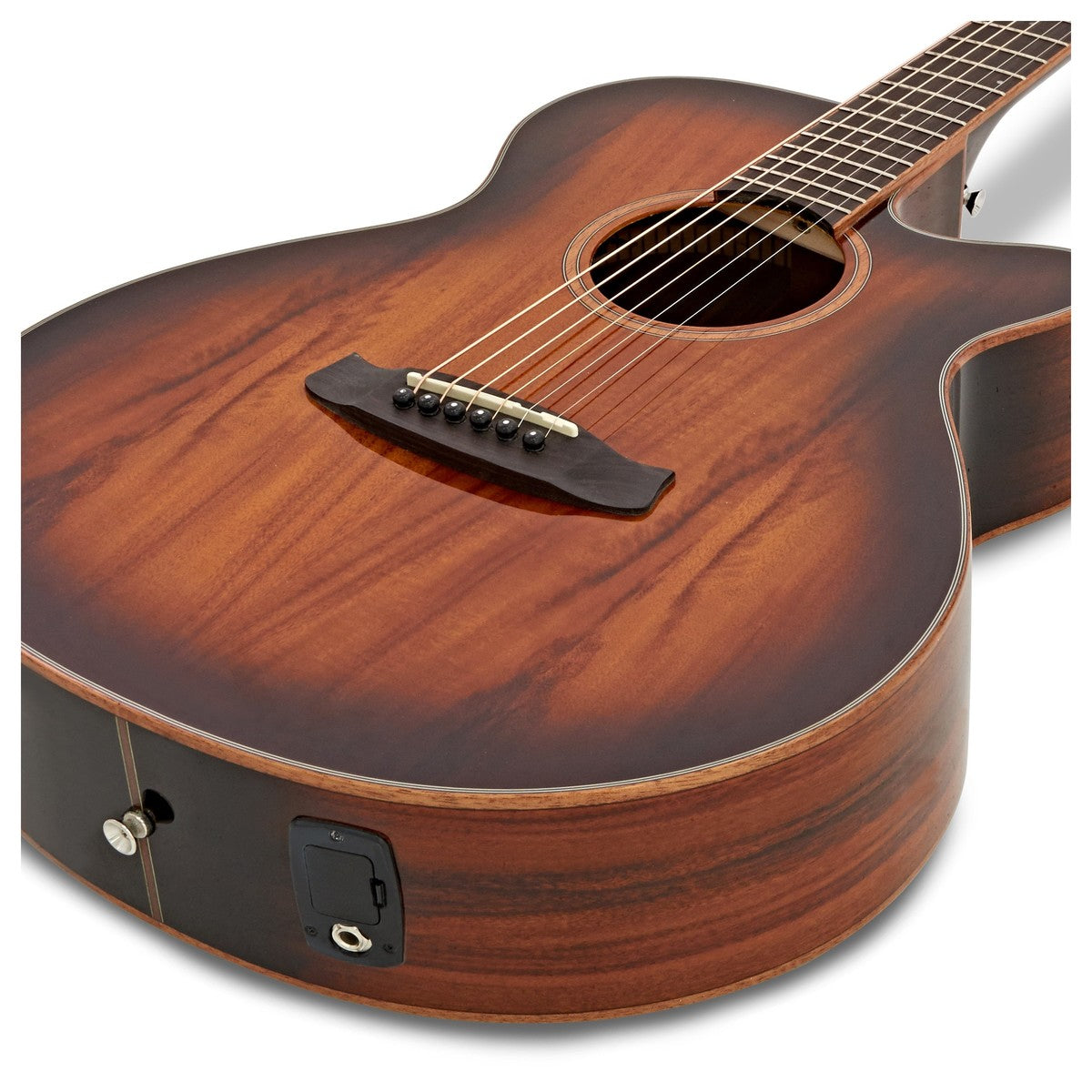 Tanglewood TW4E Koa Guitarra Electroacústica Super Folk Autumn Burst 5