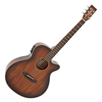 Tanglewood TW4E Koa Guitarra Electroacústica Super Folk Autumn Burst 8