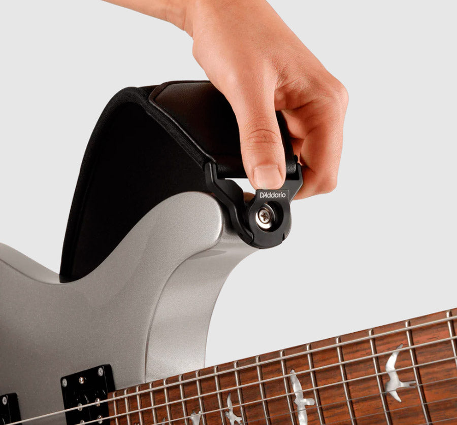 Daddario 35BAL00 CFT Correa Neopreno Guitarra Negra 2