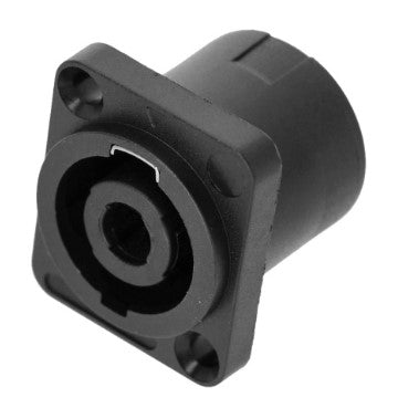 Adam Hall K4PSM4BLK Conector Speakon 4 Pins Negro 2