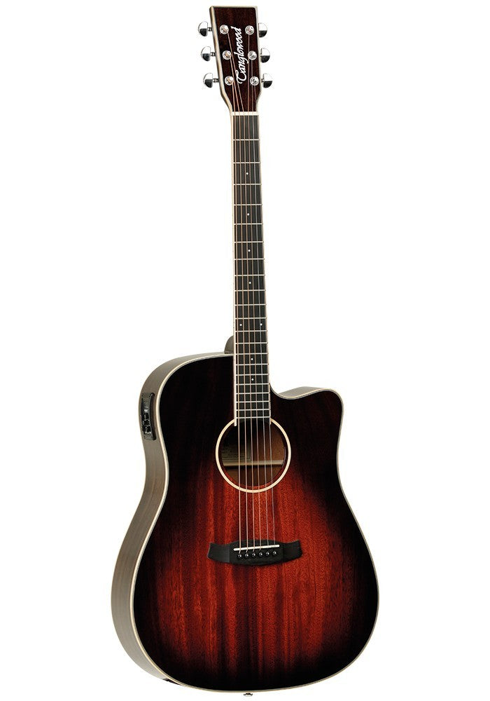 Tanglewood TW5E AVB Guitarra Electroacústica Dreadnought Antique Vintage Burst 1