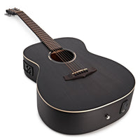 Tanglewood TWBBOE Blackbird Guitarra Electroacústica Orquesta Smokestack Black Satin 4