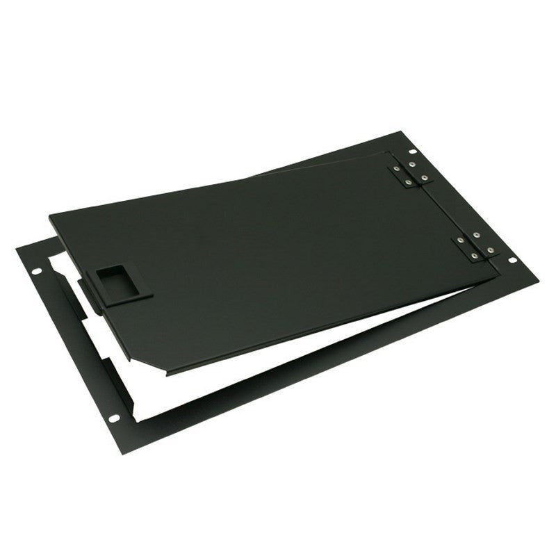 Adam Hall 87610 Puerta de Acceso Trasera para Racks Abiertos- Altura 27cm con Cierre 1