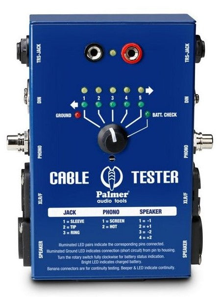 Adam Hall AHMCT8 Tester de Cables 2