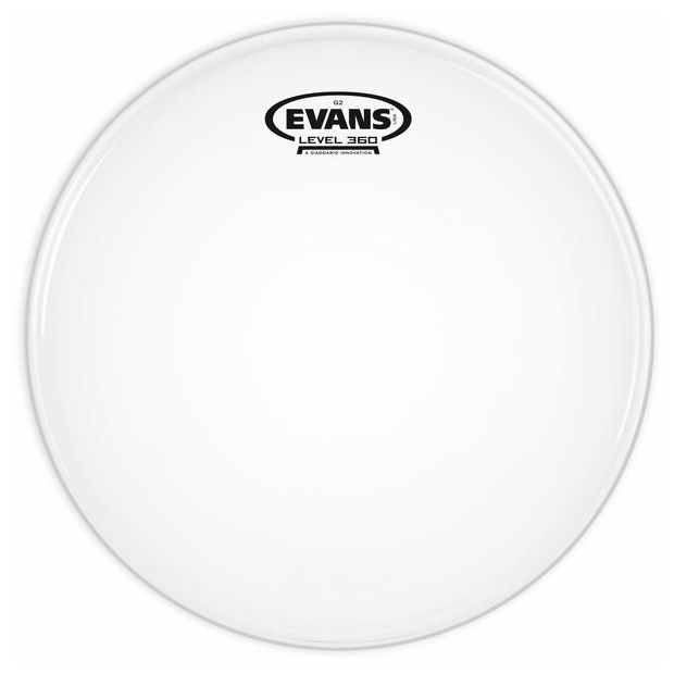 Evans B08G2 Coated Blanco Rugoso Parche 8 Pulgadas 1