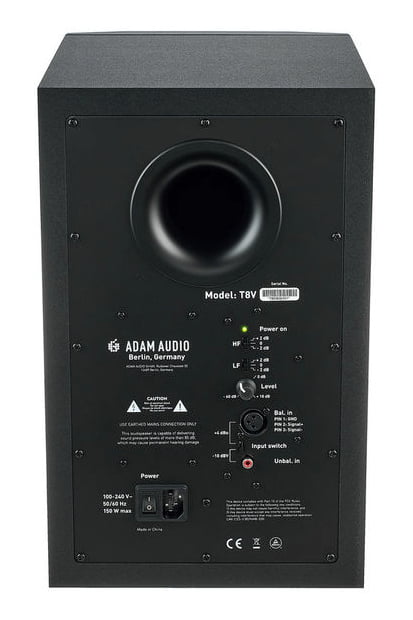 Adam Audio T8V Monitor Estudio. Unidad 4