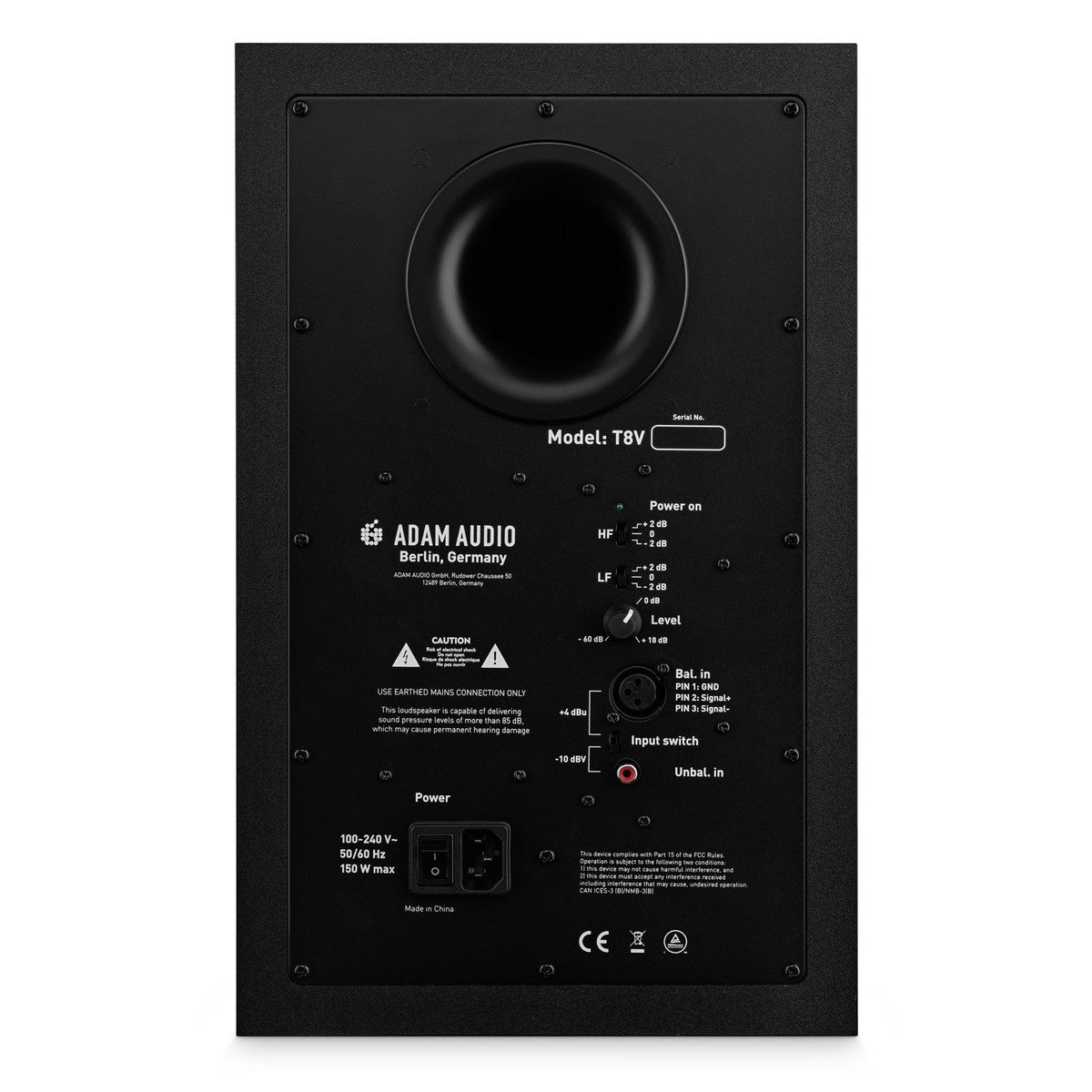 Adam Audio T8V Monitor Estudio. Unidad 5